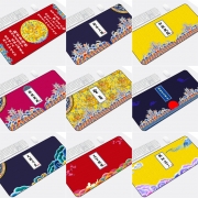 中国风宫廷鼠标垫超大号加厚游戏桌垫办公个性创意锁边定制可爱