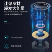 无线蓝牙音箱小音响迷你手机便携式家用小型超重低音炮户外插卡大音量3d环绕店铺收款语音高音质播报器新款