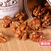 白露珍琥珀核桃仁100g*3真空铁罐装休闲零食坚果学生孕妇工作办公