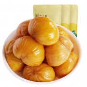 【包邮】粒上皇甘栗仁毛板栗子100g*3袋坚果炒货休闲零食即食特产